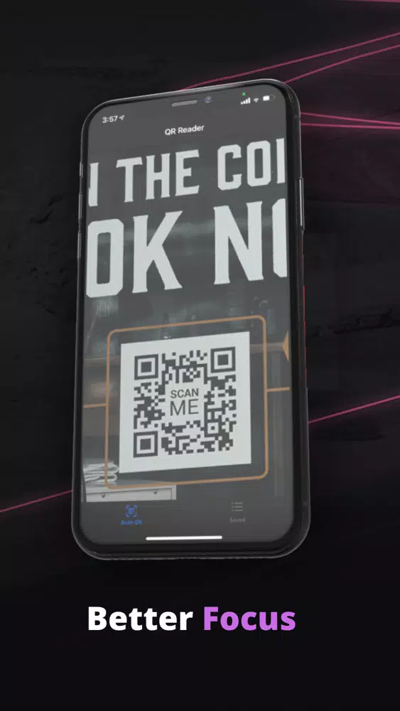 Captures d'écran de QR Code Readder