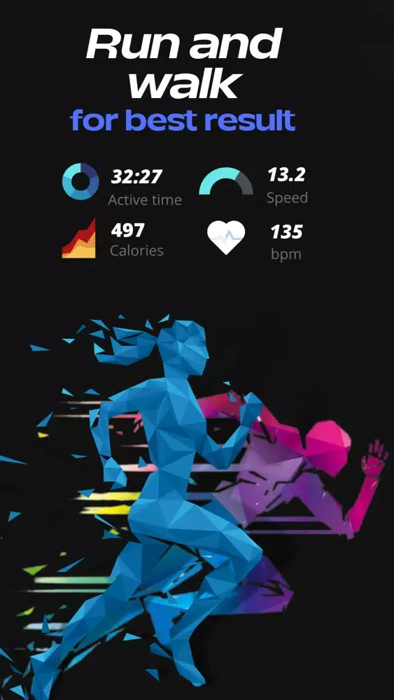 Ảnh chụp màn hình của Running Tracker Activity