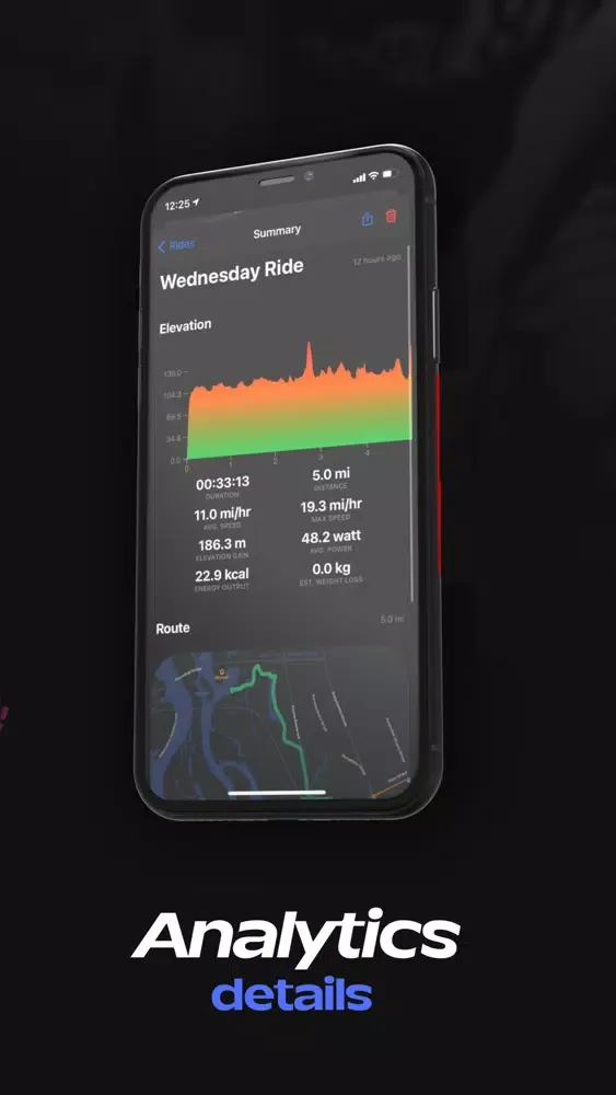 Ảnh chụp màn hình của Running Tracker Activity