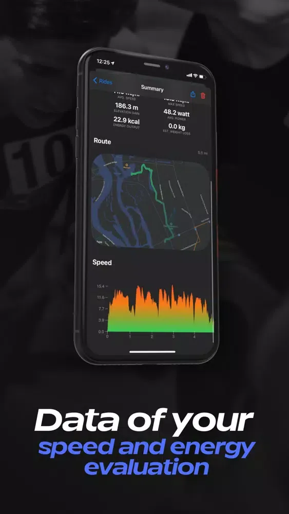 Ảnh chụp màn hình của Running Tracker Activity