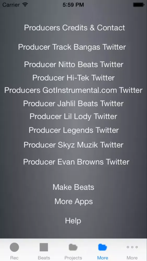 ProStudio FX 2.1 - Music Recording Studio App Screenshots