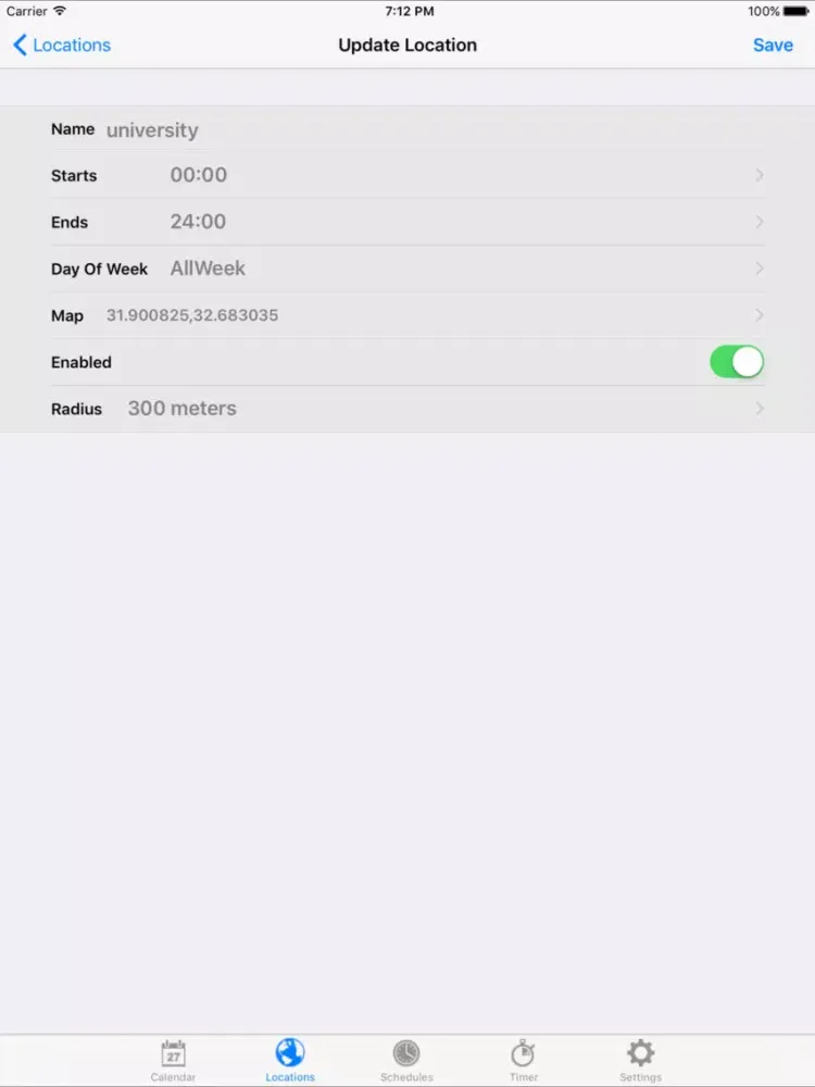 AutoSilence iPad  Screenshots