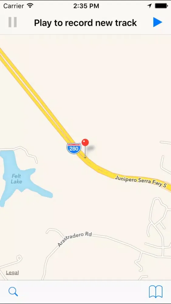 Captures d'écran de MapTracker