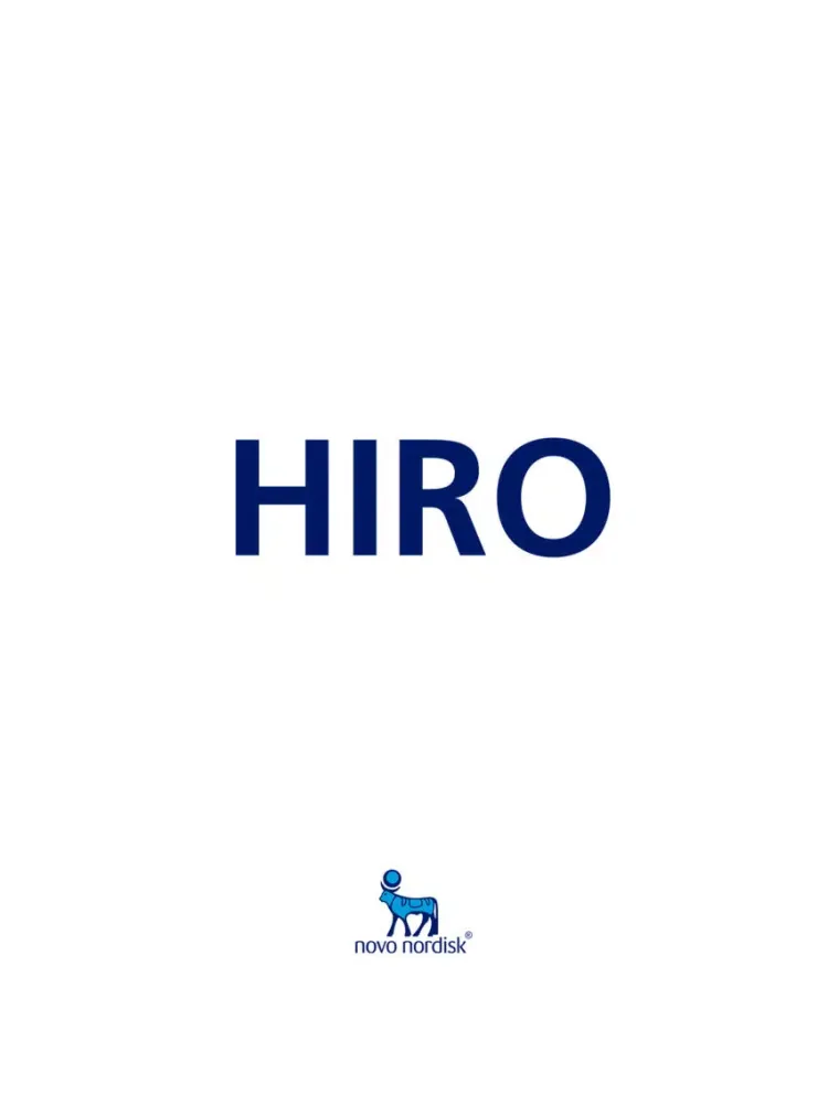 Novo Nordisk HIRO iPad  Screenshots