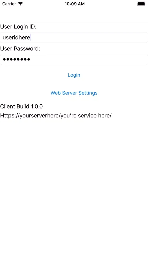 Captures d'écran de Novo Nexus WMS Client