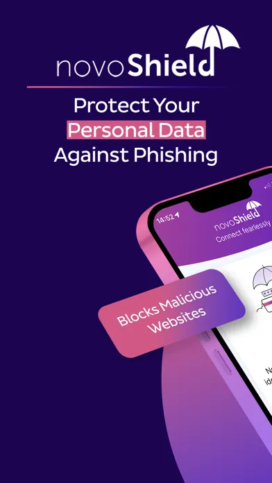 NovoShield: Anti-Phishing Ekran Görüntüleri