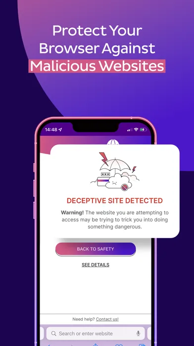 NovoShield: Anti-Phishing Ekran Görüntüleri