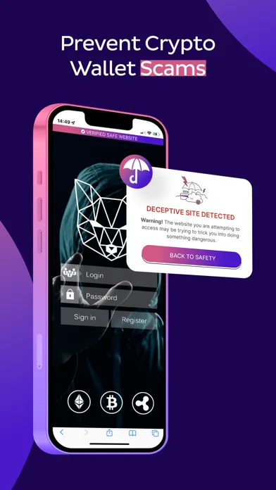 NovoShield: Anti-Phishing Ekran Görüntüleri