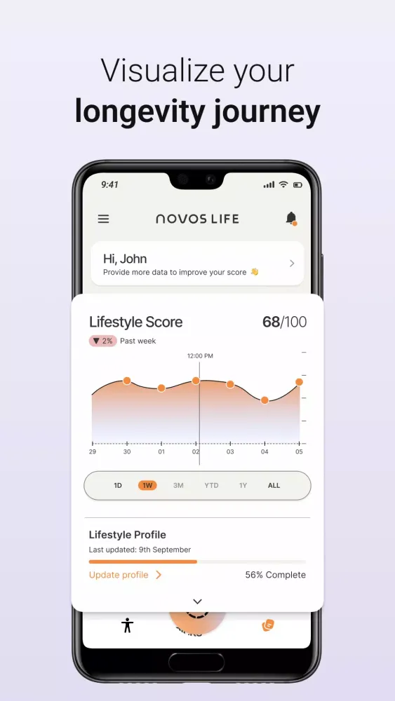 Capturas de pantalla de NOVOS Life
