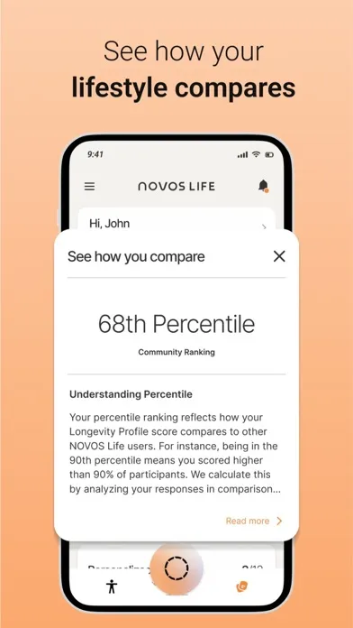 NOVOS Life سکرین شاٹس