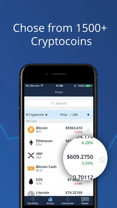 MyCrypto - Crypto Tracker 스크린샷