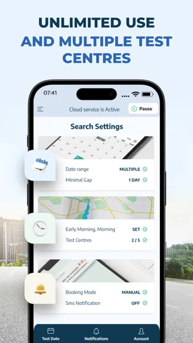 Driving Test Cancellations UK Screenshots