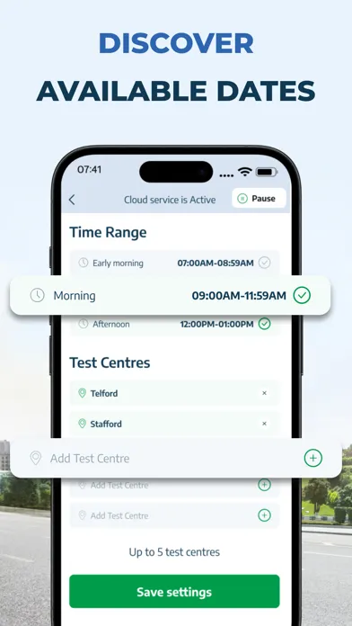 Driving Test Cancellations UK Screenshots