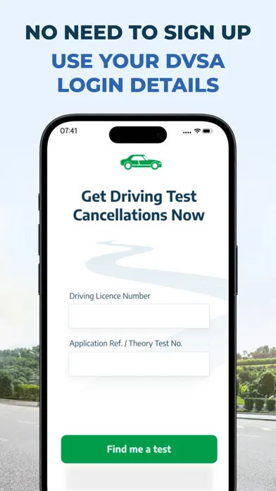 Driving Test Cancellations UK Screenshots