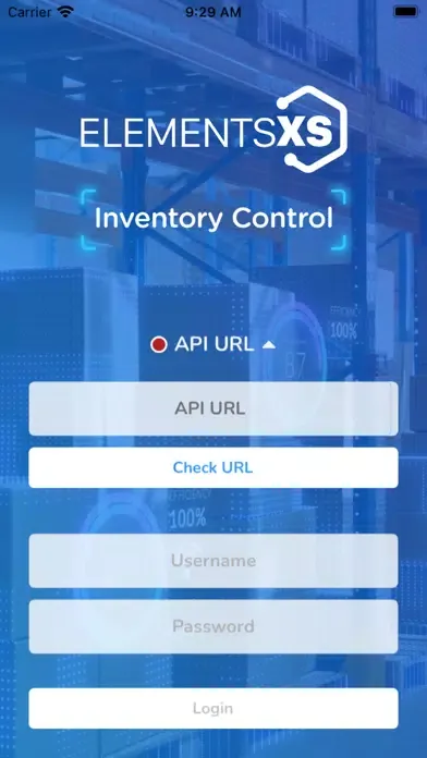 Capturas de tela do Elements XS Inventory Control