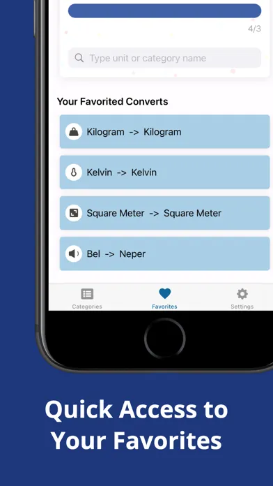 Capturas de tela do One Converter: Unit Calculator