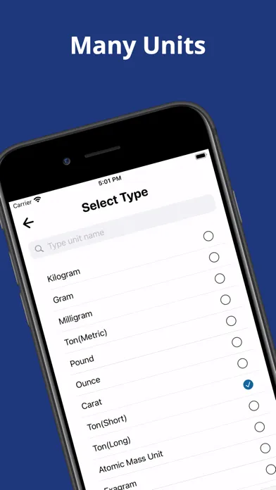 Capturas de tela do One Converter: Unit Calculator