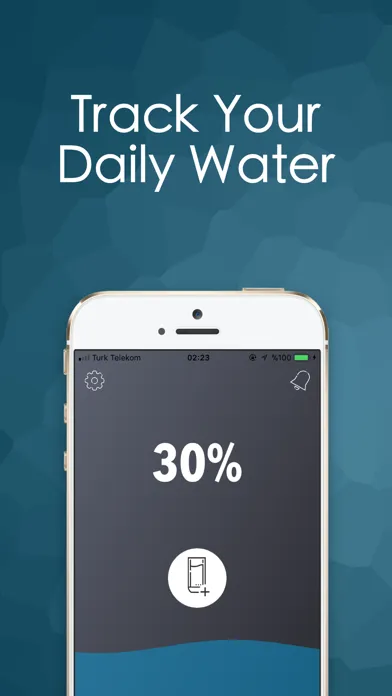 Capturas de tela do Water Tracker: Drink Reminder