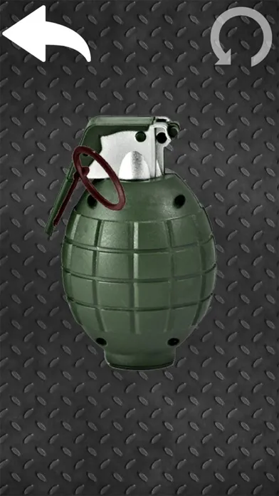 Tangkapan layar Simulator of explosion grenade