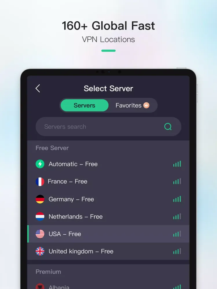 Capturas de pantalla de Now VPN
