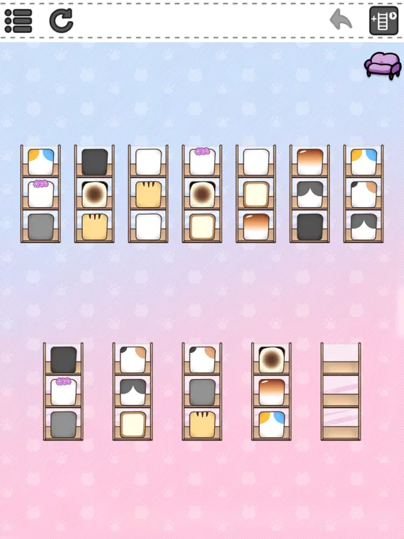 Sort the Cats - Brain puzzle iPad  スクリーンショット