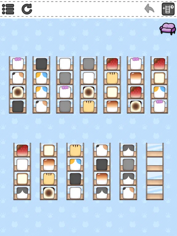 Sort the Cats - Brain puzzle iPad  スクリーンショット