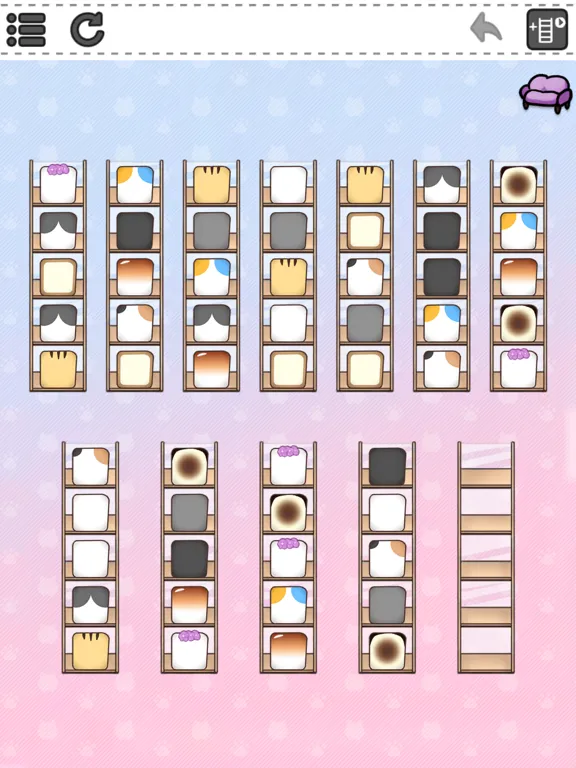 Sort the Cats - Brain puzzle iPad  スクリーンショット