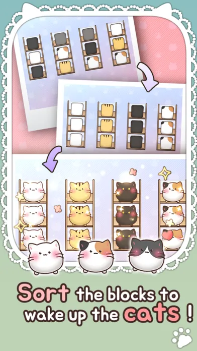 Sort the Cats - Brain puzzle スクリーンショット