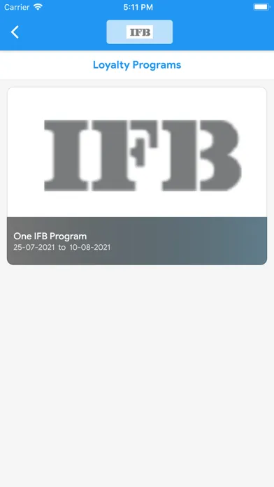 ONE- IFB 스크린샷