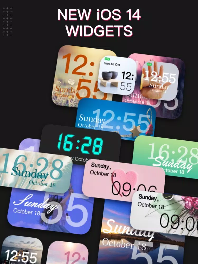 Captures d'écran de Widgets X - Color Home Screen iPad 