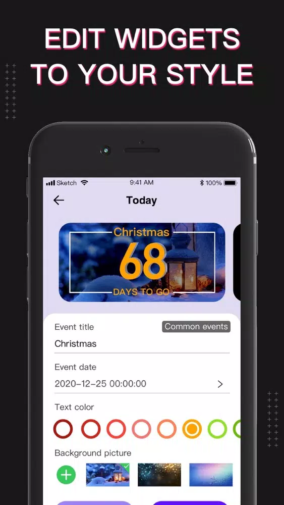 Captures d'écran de Widgets X - Color Home Screen