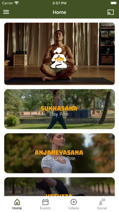 Captures d'écran de The Yoga Tribe