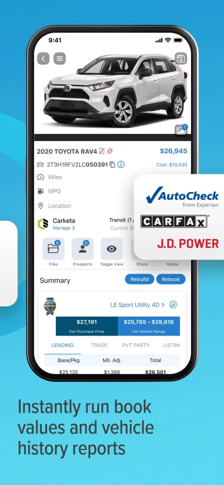 DealerCenter Mobile Screenshots
