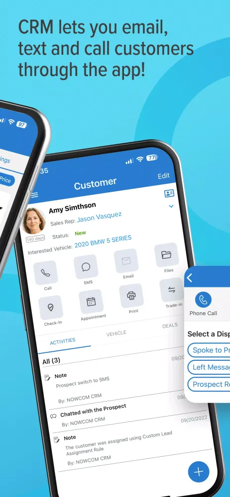 DealerCenter Mobile Screenshots