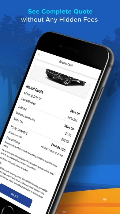 Midway Car Rental VIP Ekran Görüntüleri