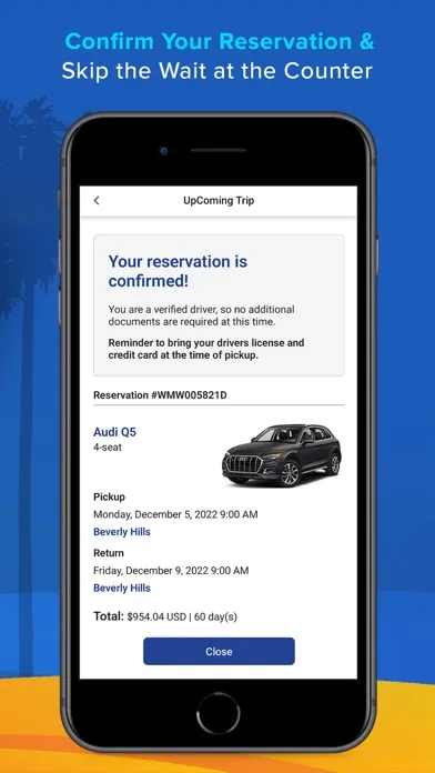 Midway Car Rental VIP Ekran Görüntüleri