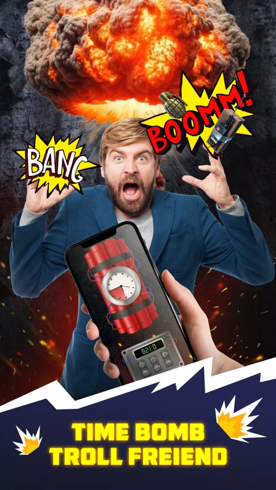 ภาพหน้าจอของ Vape Prank & Gun Sound Effects