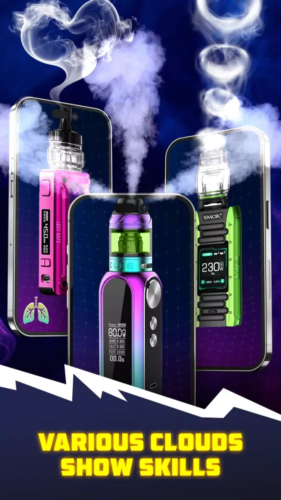 ภาพหน้าจอของ Vape Prank & Gun Sound Effects