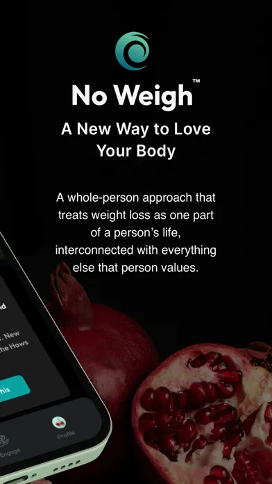 No Weigh: Weight Loss App Screenshots