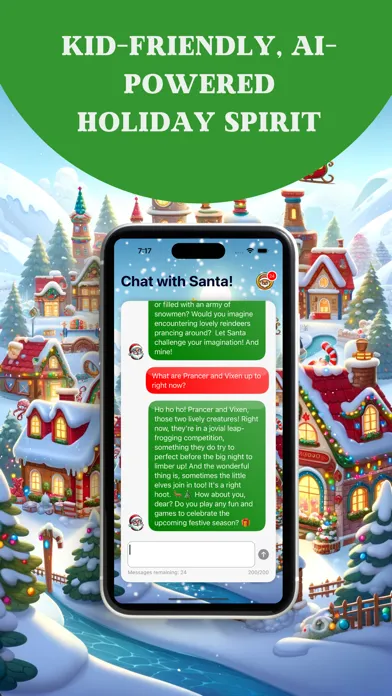 تصاویر Santa Chat: Magic Messenger