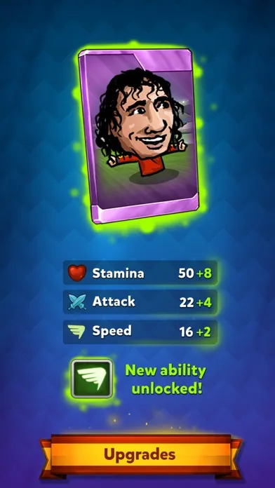 Ảnh chụp màn hình của Puppet Football Cards Manager