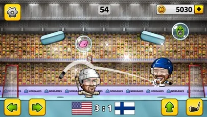 Puppet Ice Hockey: Championship of the big head nofeet Marionette slapshot stars Screenshots