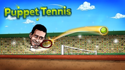 Puppet Tennis: Topspin Tournament of big head Marionette legends স্ক্রিনশট