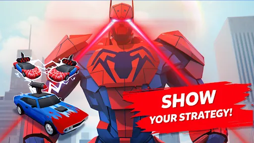 Capturas de pantalla de Robot Merge Master: Car Games