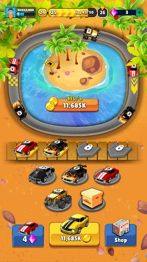 Merge Muscle Car: Cars Merger应用截图