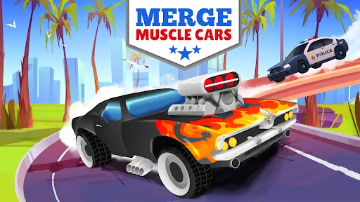 Merge Muscle Car: Cars Merger应用截图