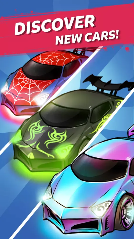 Ảnh chụp màn hình của Merge Neon Car