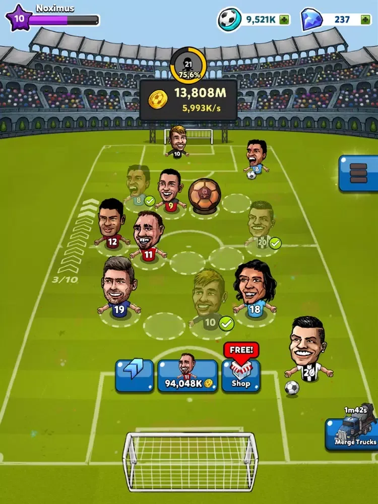 تصاویر Merge Puppet Soccer iPad 