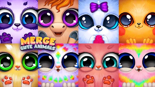 Capturas de tela do Merge Cute Animals: Pets Games
