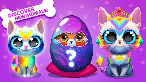 Capturas de tela do Merge Cute Animals: Pets Games